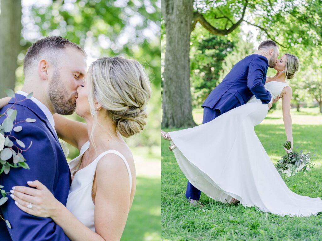 Madelyn and Britain Wedding Portraits at Goodale Park 