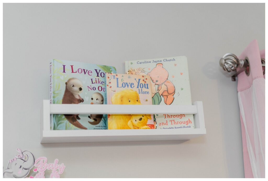 nursery decorations in family home 