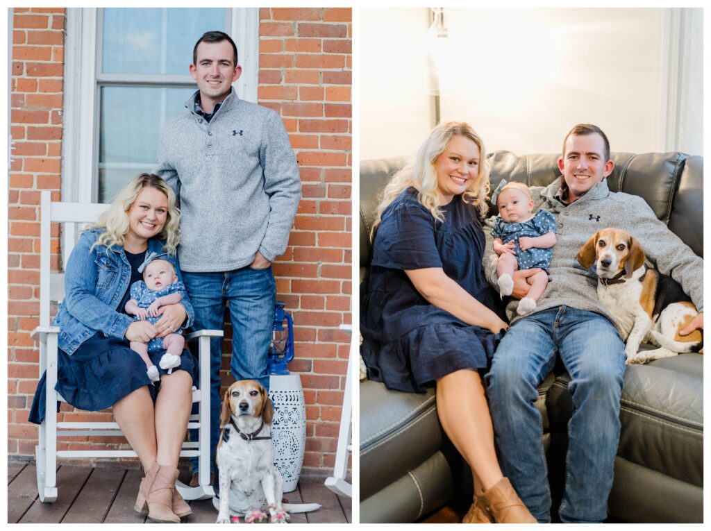 Columbus Family Photographer, Family at their own home 